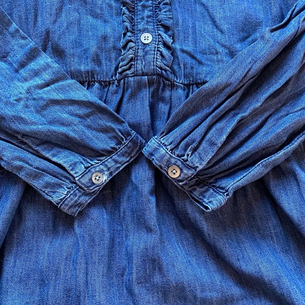 NWT Gap Chambray Dress - Picture 5 of 8